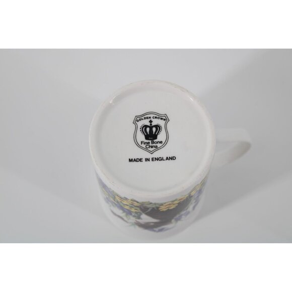 Golden Crown China Mug Cup Tabby Calico Cat Kitten 93700 - Picture 4 of 5